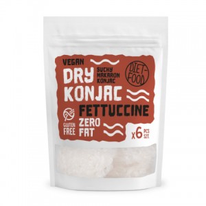 Dry Shirataki Konjac Pasta Fettucine Diet food, 150 g